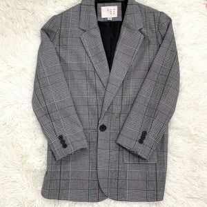 Plaid Blazer